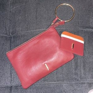 Thacker New York - Wristlet & Wallet Maroon